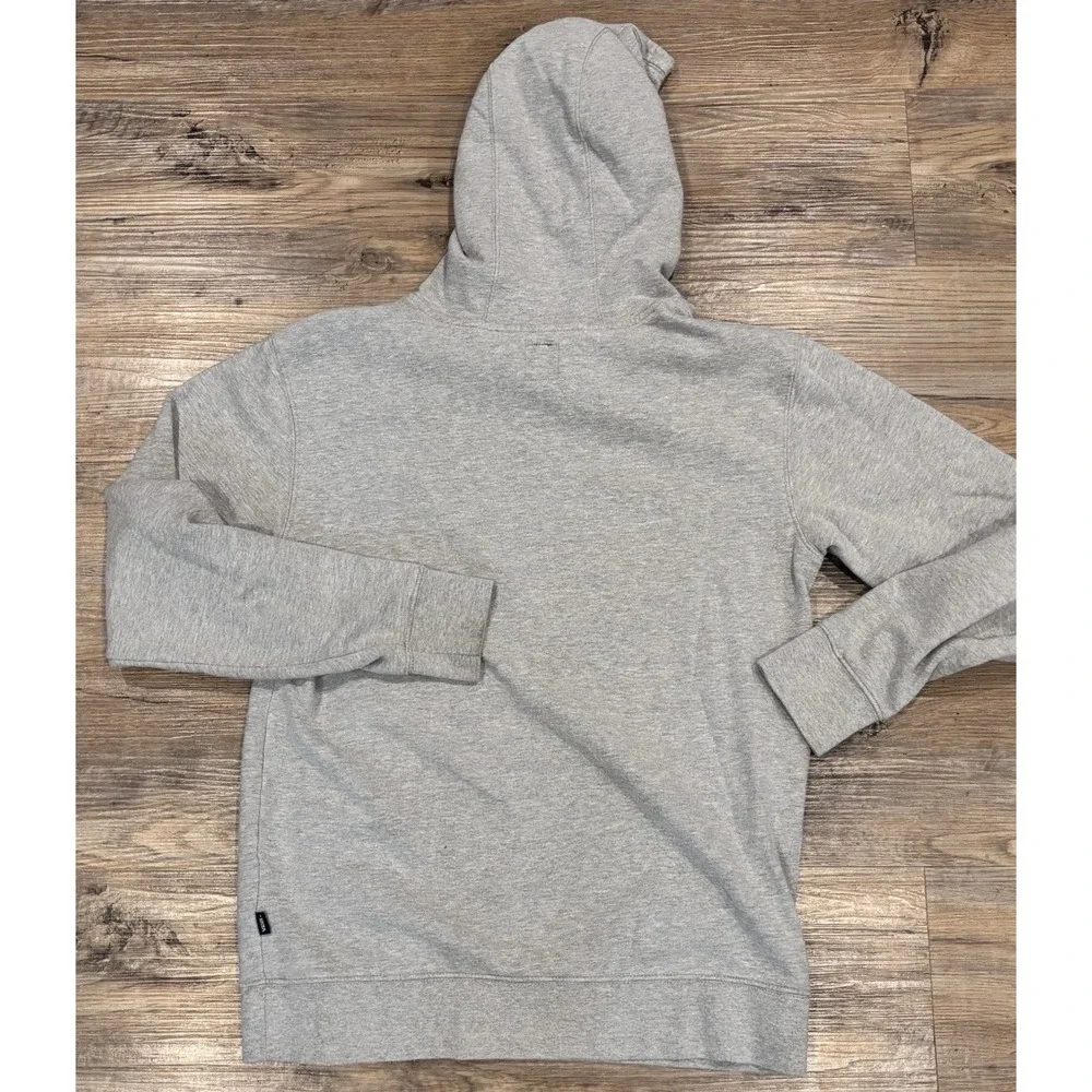 Vans Plant Peace Mushroom Graphic Gray Pullover Hoodie Woman S Psychedelic Skate